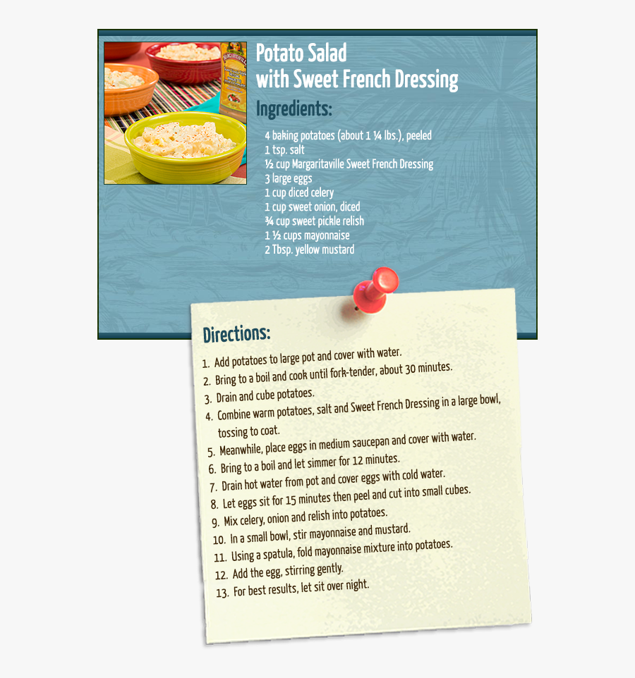 Transparent Potato Salad Png - Food, Transparent Clipart