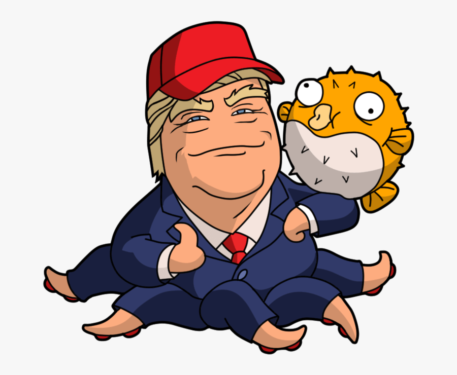 Yep, The Inventor Of The Term “fake News “, It"s The - Cartoon, Transparent Clipart