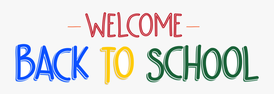 Spring Break Free Search Result Cliparts For Transparent - Welcome Back To School 2019 2020, Transparent Clipart