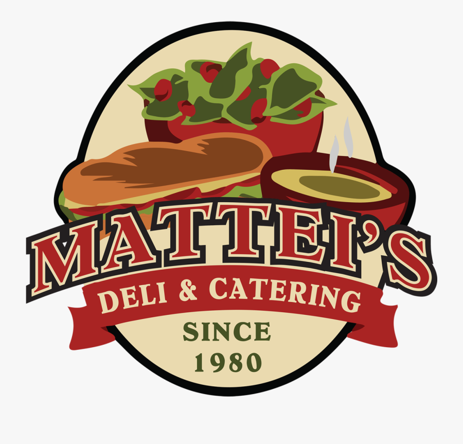 Mattei"s Deli & Catering-logo, Transparent Clipart