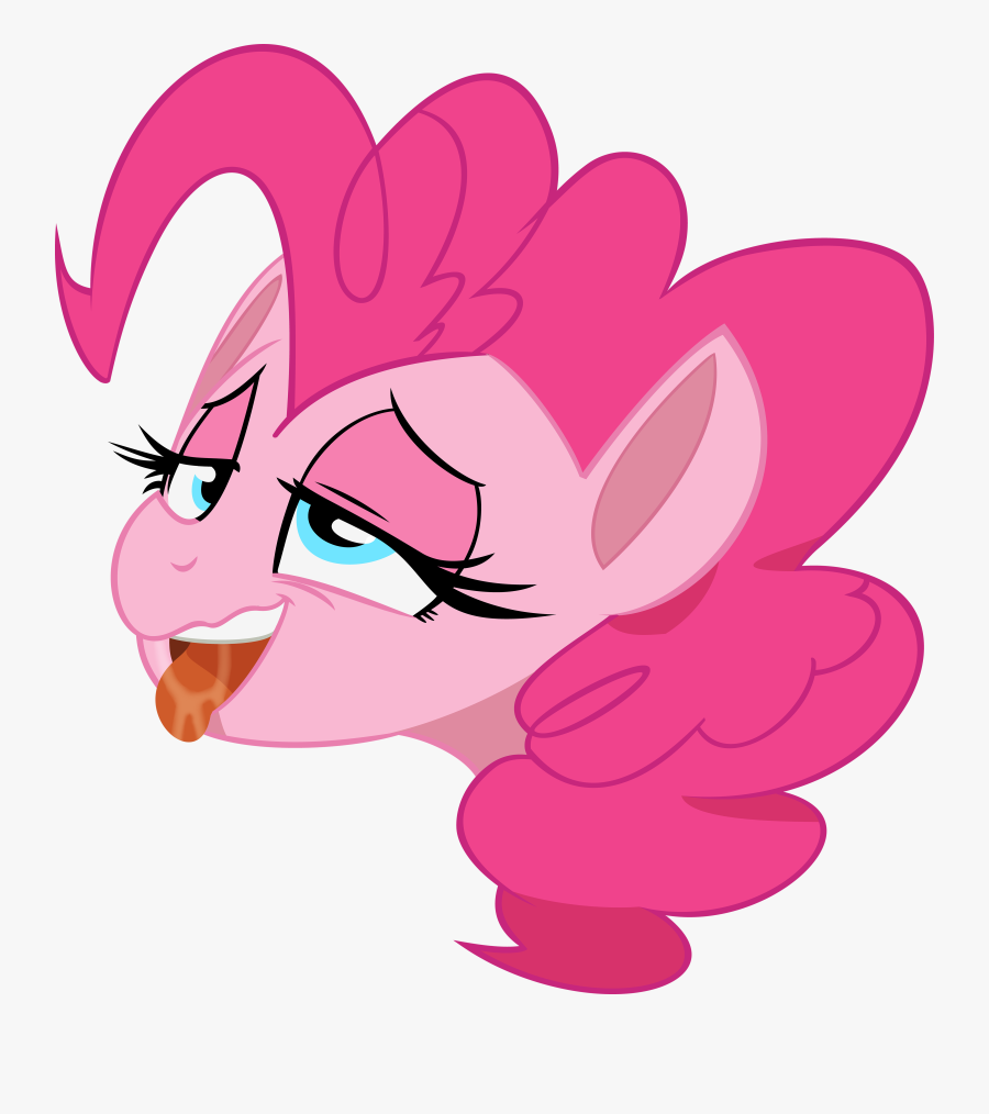 Banner Royalty Free Download Ahegao Transparent Face - Pinkie Pie Head No Background, Transparent Clipart