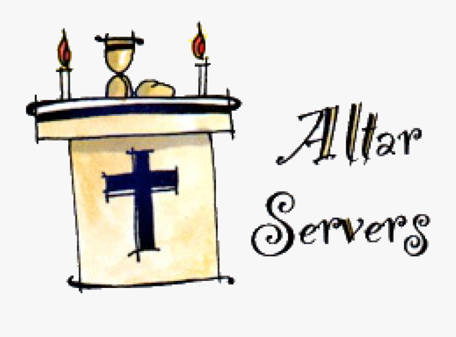 Altar Server Cartoon, Transparent Clipart