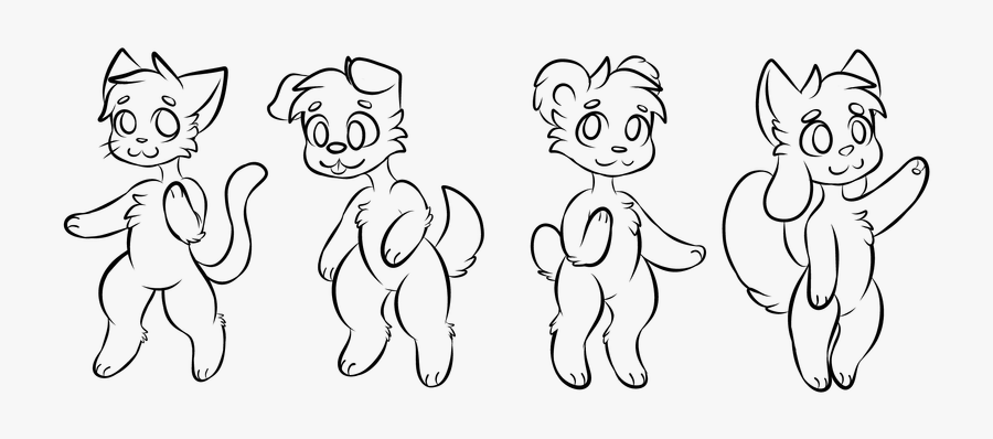 Altar Server Lineart - Cartoon, Transparent Clipart