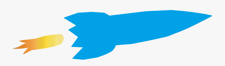 Leaf,area,wing - Синяя Ракета Пнг, Transparent Clipart