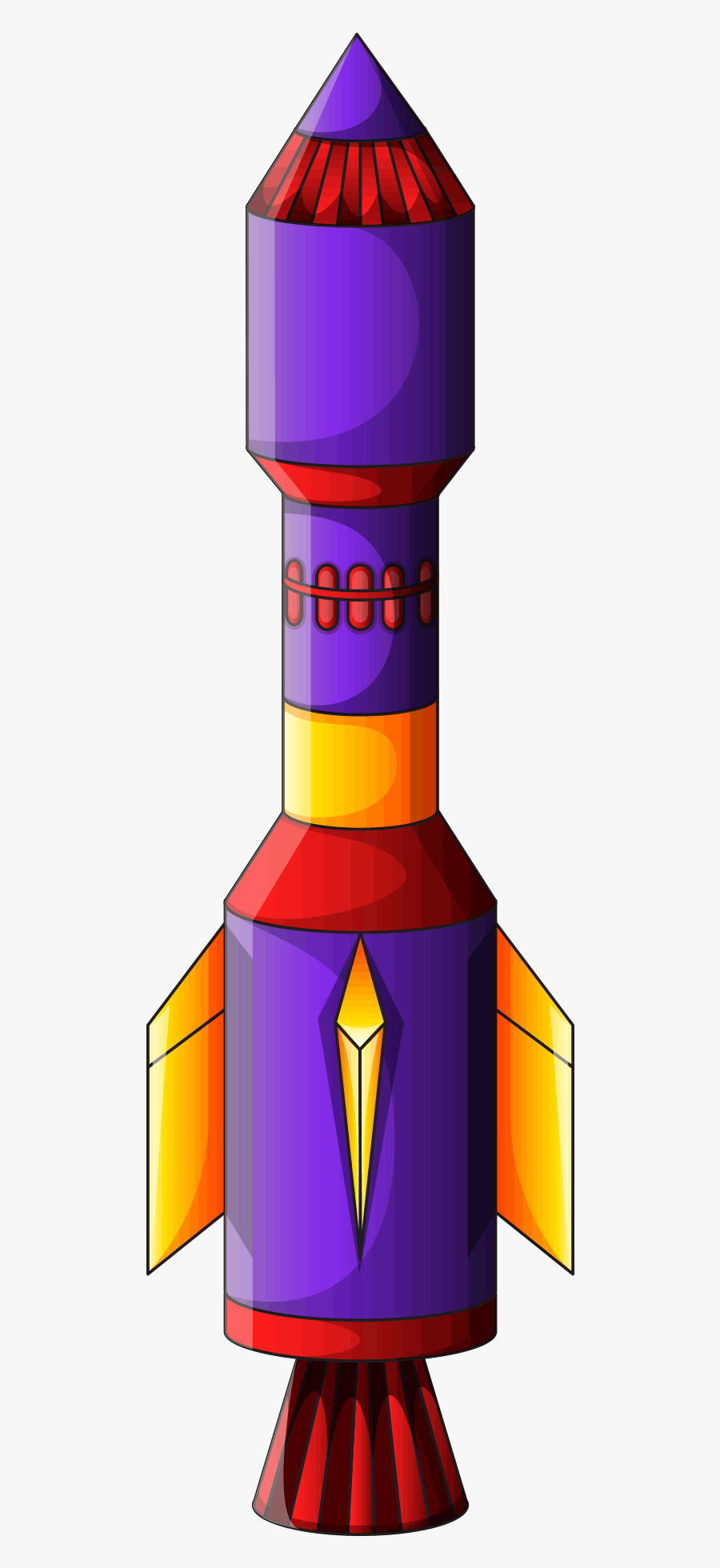 Misil Animado En Png, Transparent Clipart