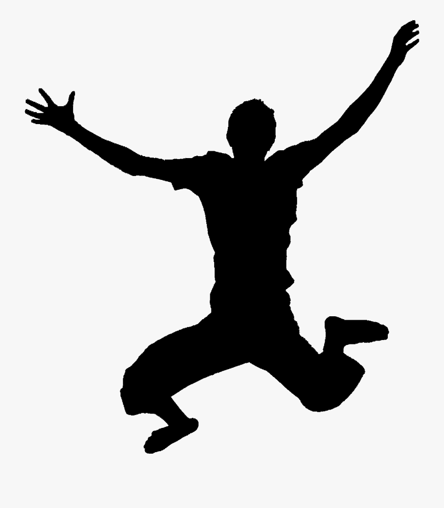 Ninja Warrior Party - American Ninja Warrior Silhouette, Transparent Clipart