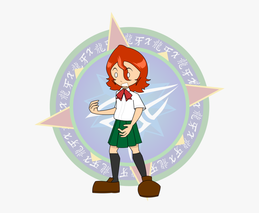 Short Red Head By Dragon-fangx - Tendril Arms, Transparent Clipart