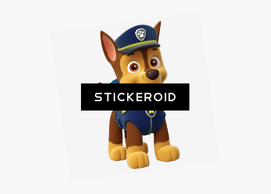 Paw Patrol Chase - Chase Paw Patrol Dog, Transparent Clipart