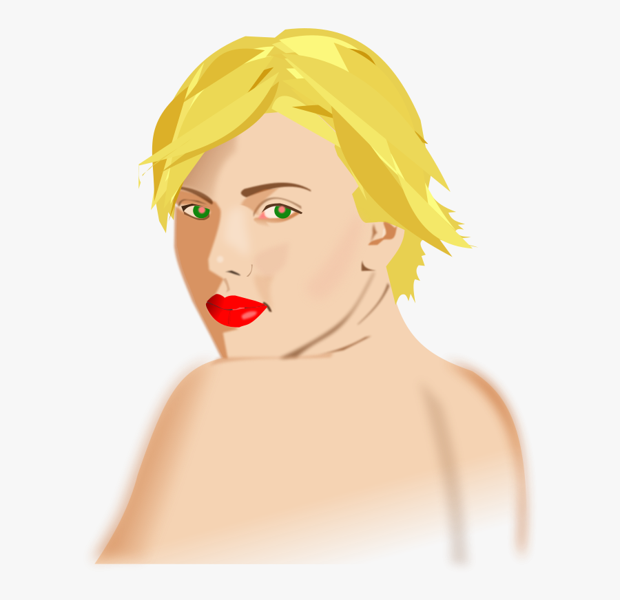 Scarlett Johansson Avatar - Illustration, Transparent Clipart