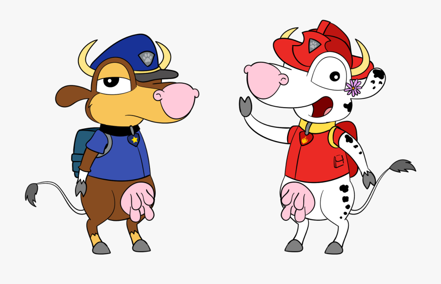 Transparent Chase Paw Patrol Png - Cartoon, Transparent Clipart