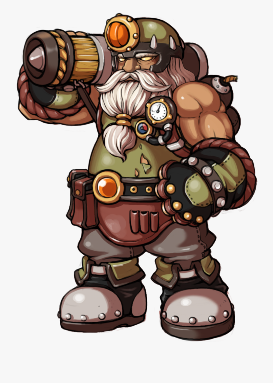 Mushroom Clipart Dwarf - Grand Chase Dwarfs, Transparent Clipart