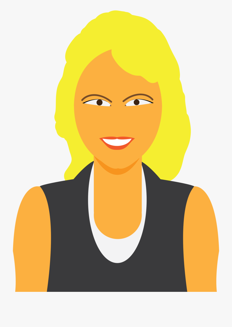 Transparent Police Woman Clipart - Woman Cartoon Avatar, Transparent Clipart
