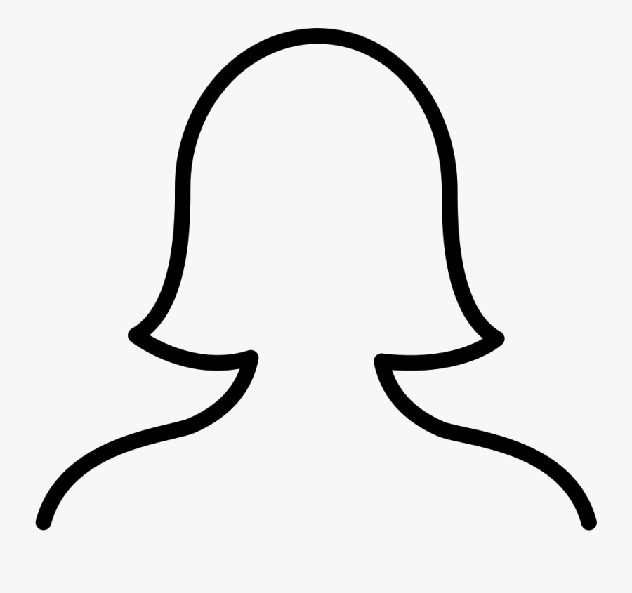 Clipart Stock Woman User Avatar Svg Png Icon Free - Female Profile Line Icon, Transparent Clipart