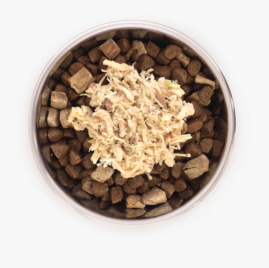 Dog Food Bowl Birds Eye View, Transparent Clipart