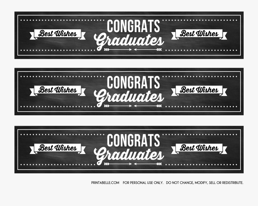 Clip Art Chalkboard Party Printables From - Printables Gratis Graduacion, Transparent Clipart