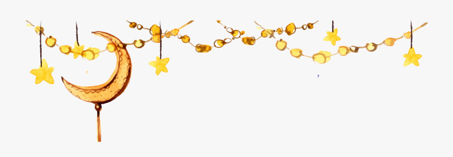 Goods Star Pattern Hotel Moon Decoration Rakuten Clipart, Transparent Clipart