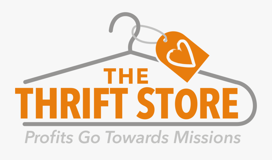 Thrift Store Logo, Transparent Clipart
