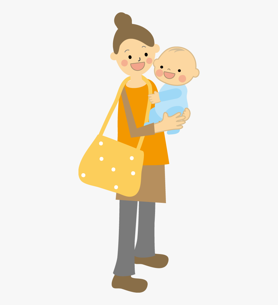Information About Childcare - 親子 イラスト, Transparent Clipart