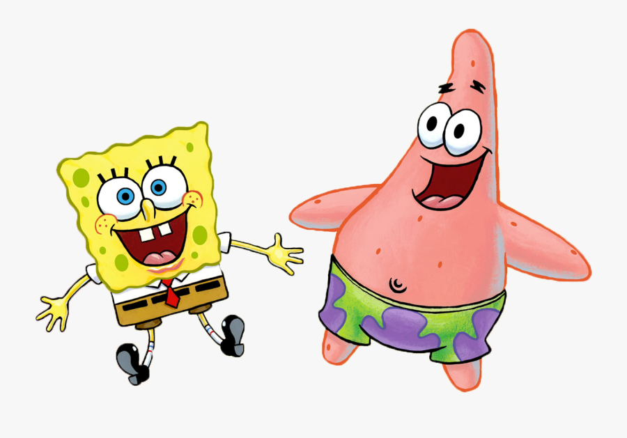 Spongebob Freetoedit Patrick Squidward Mrkrabs Plank - Spongebob And Patrick Love, Transparent Clipart