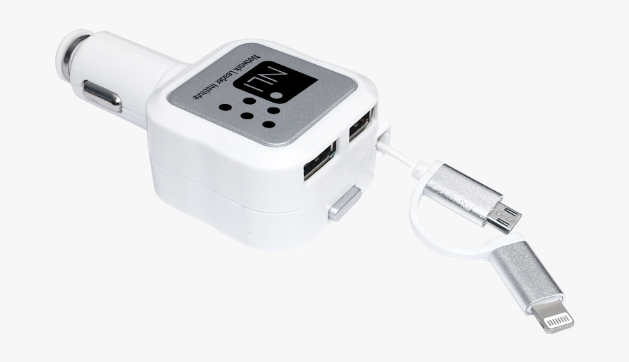 Clip Art Apple Certified Car Charger - Adapter, Transparent Clipart