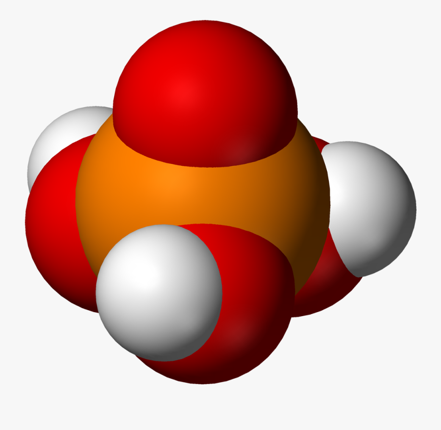 Phosphoric Acid Molecules, Transparent Clipart