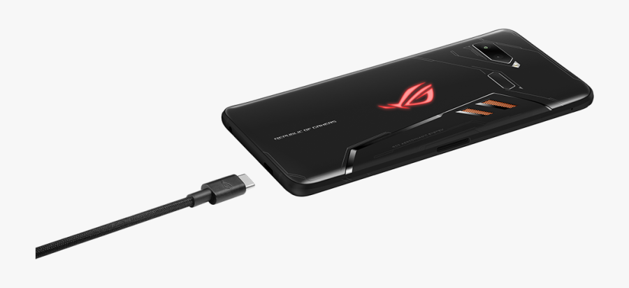 Transparent Phone Charger Png - Rog Phone Cable, Transparent Clipart