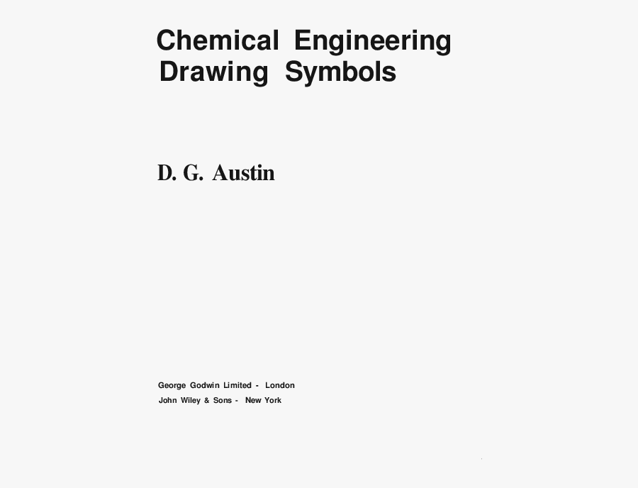 Pdf Chemical Engineering Drawing Symbols Phuong Vy - Torr, Transparent Clipart