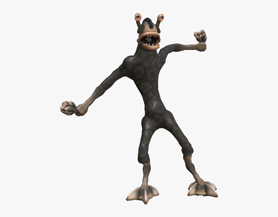 Clip Art D Pop Eyed - Alien 3d Png, Transparent Clipart