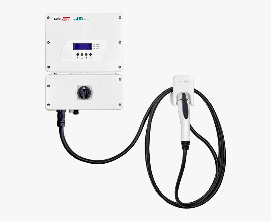Take Charge Of Your Energy Source - Solar Boost Ev Charger Solaredge, Transparent Clipart