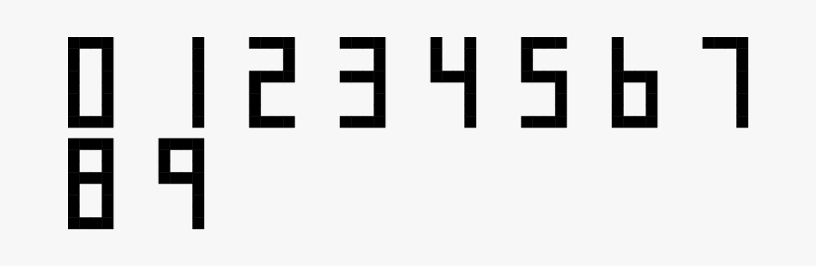 Clip Art Score Fontstruct - Pong Score, Transparent Clipart