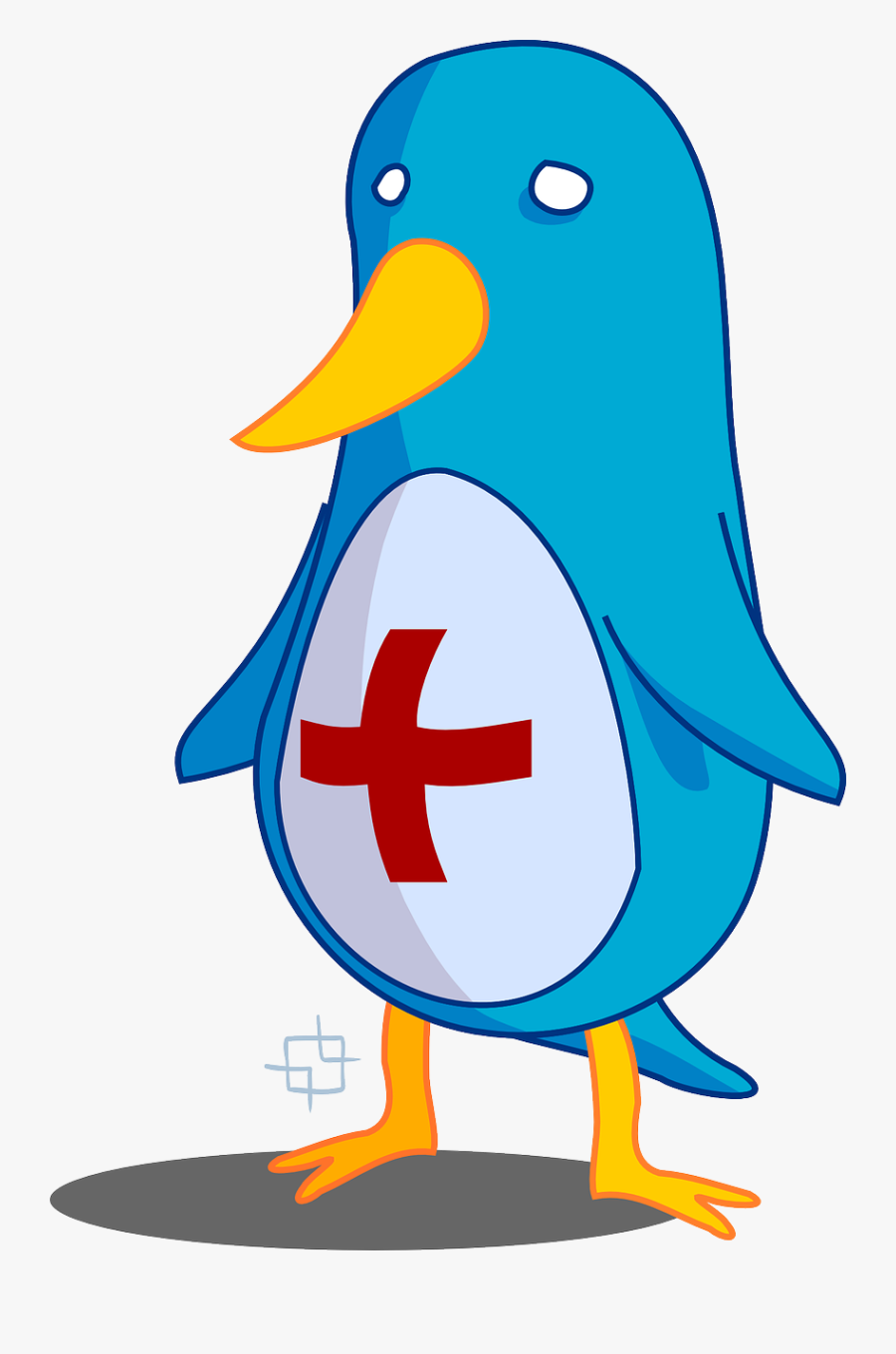 Maskot Palang Merah, Transparent Clipart