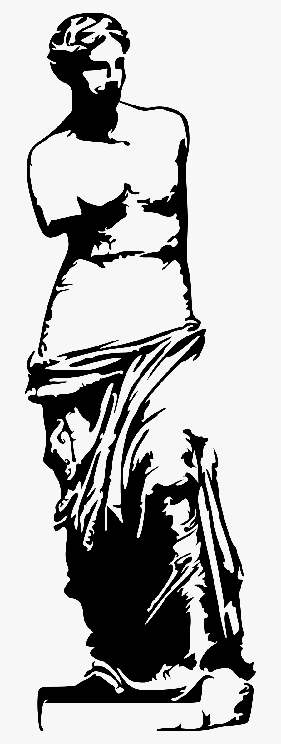 Thumb Image - Venus De Milo Vector, Transparent Clipart