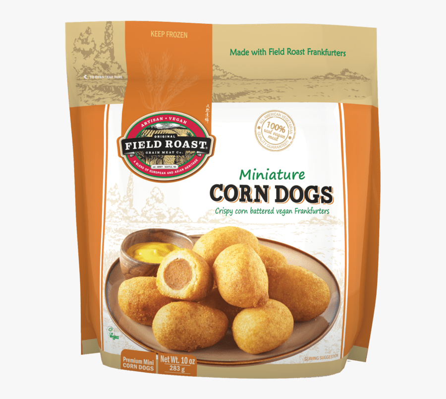 Field Roast Corn Dogs, Transparent Clipart