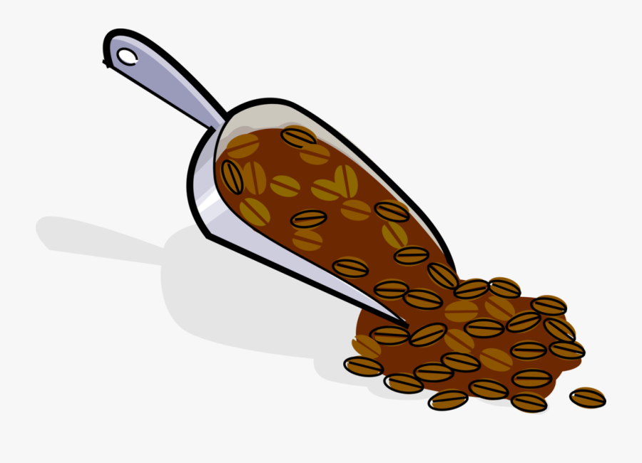 Transparent Coffee Beans Clipart - Coffee Bean Scoop Png, Transparent Clipart