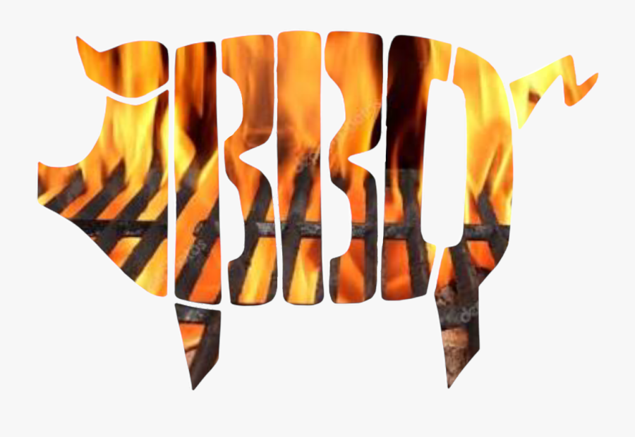 #pig #bbq #barbecue #barbeque #fire #orange #simple, Transparent Clipart