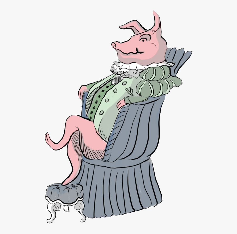 Transparent Three Little Pigs Clipart - Cartoon, Transparent Clipart