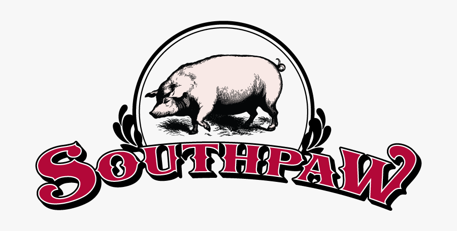 Clipart Pig Bbq - Southpaw Logo, Transparent Clipart