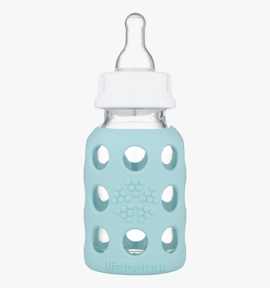 Cup Of Water Png - Lifefactory Baby Bottle Mint, Transparent Clipart