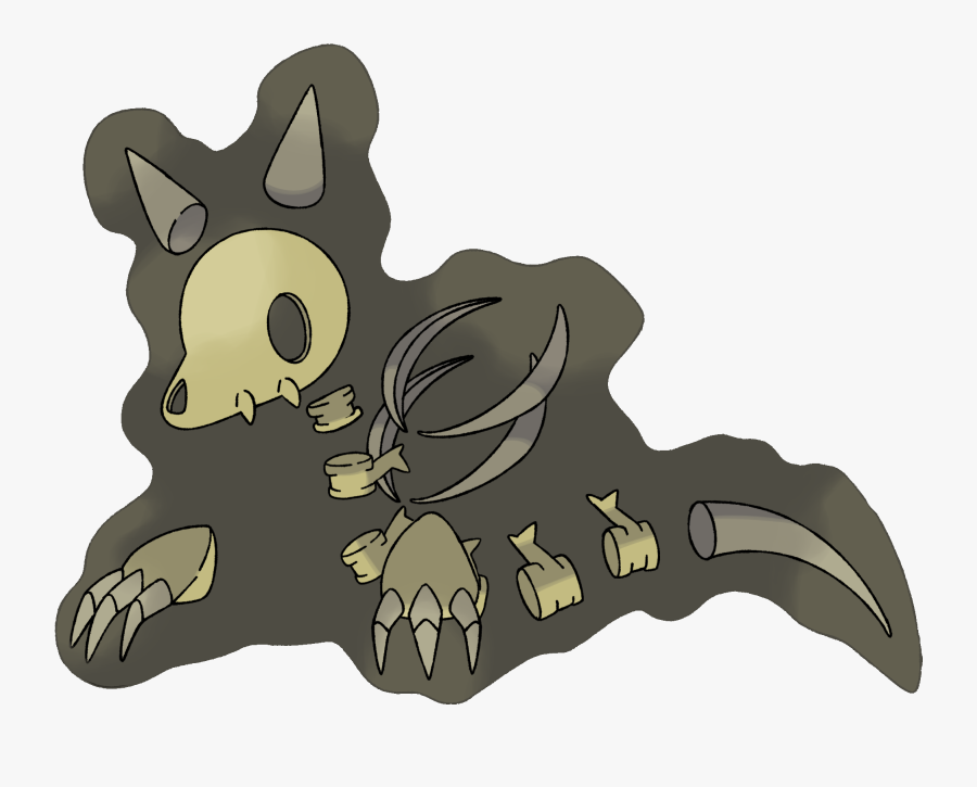 Darkandwindie Fakemon Wiki - Dark Bone Fakemon, Transparent Clipart