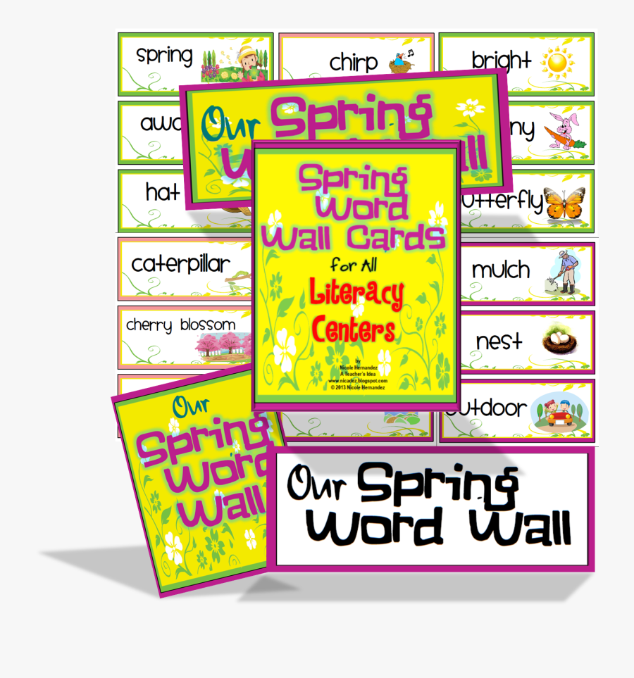 Spelling Clipart Word Wall - Illustration, Transparent Clipart