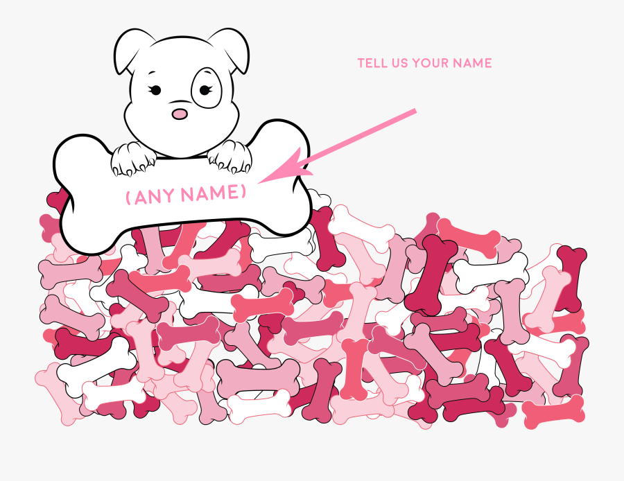 Transparent Bone Pile Png - Cartoon, Transparent Clipart