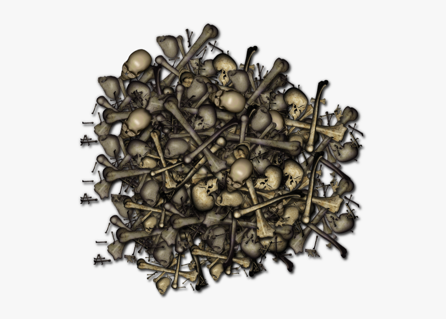 Transparent Bone Pile Png - Illustration, Transparent Clipart