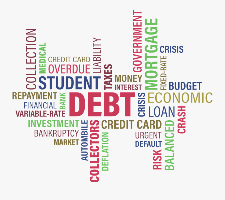 Debt-bankruptcy - Debt Killing Me, Transparent Clipart