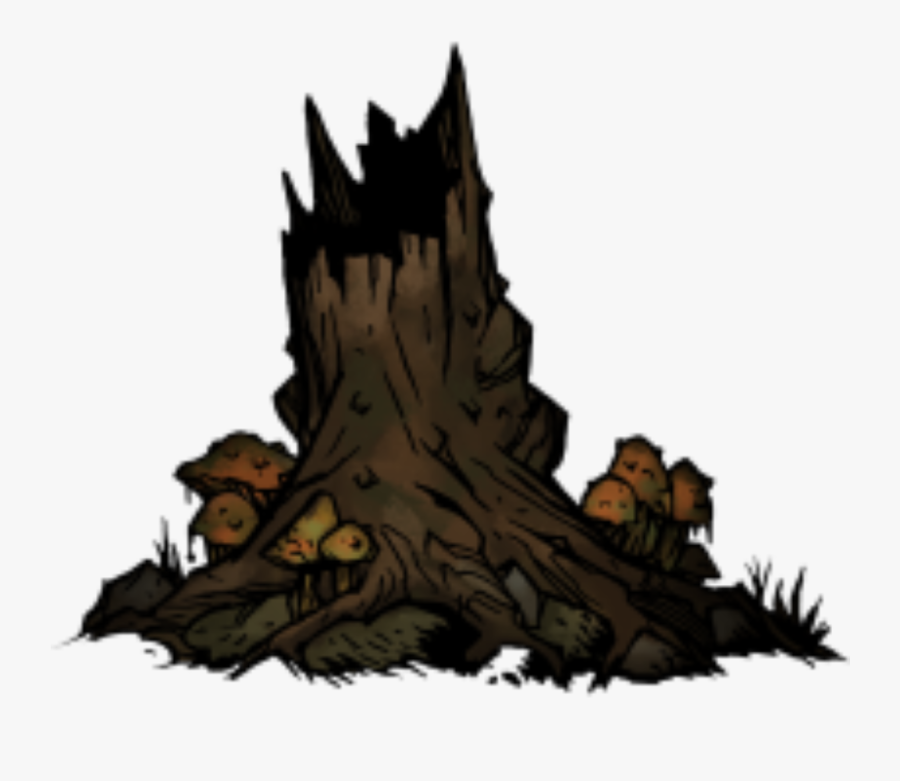 Old Tree Cartoon Png, Transparent Clipart