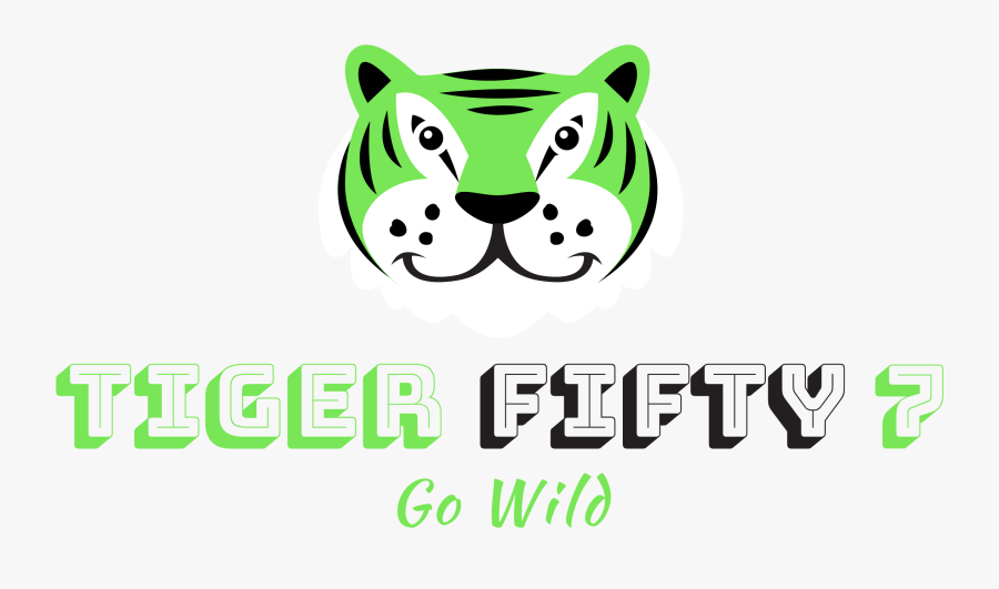 Tiger Fifty - Cartoon, Transparent Clipart