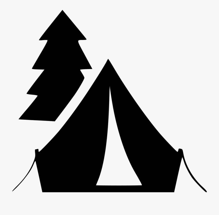 Tree,font,black And White,clip Art,triangle,pine Family - Christmas Tree, Transparent Clipart