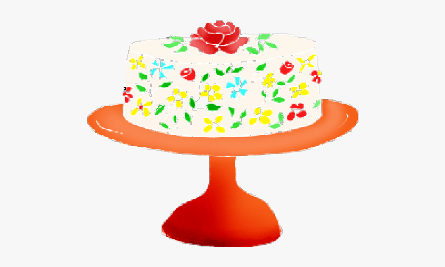 Light Blue Clipart Cake - Free Clip Art Cake, Transparent Clipart
