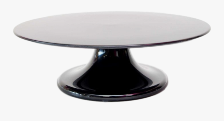 Turntable Cake Stand Black 32cm Melamine - Turntable Cake, Transparent Clipart