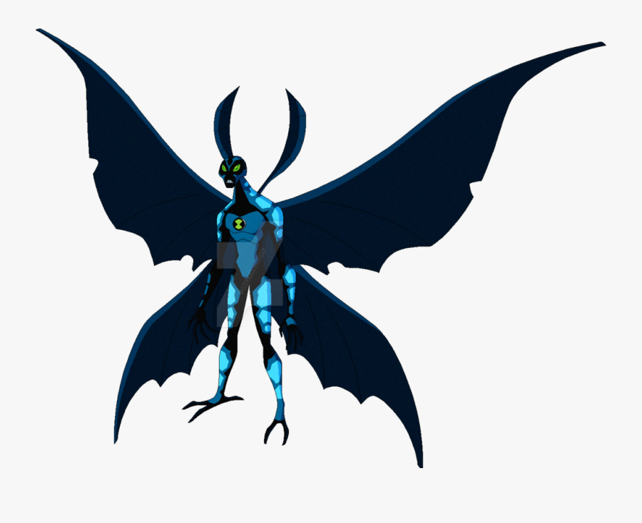 Big Chill - Ben 10 Alien Big Chill, Transparent Clipart