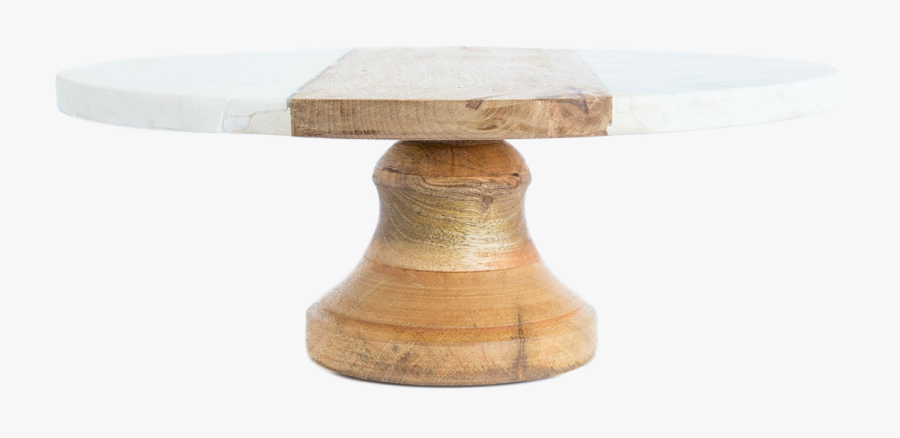 Marble & Wood Cake Stand - Plywood, Transparent Clipart